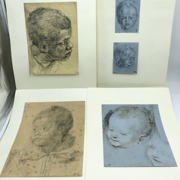 15 Visages DEnfants De Dürer À Dufy Paris 1968 Daniel Jacomet #6/750 - Picture 9 of 11